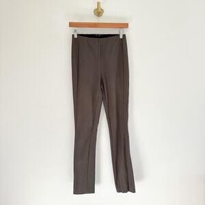Rag & Bone Simone Equestrian Stretch Slim Pull-On Ankle Pants Olive